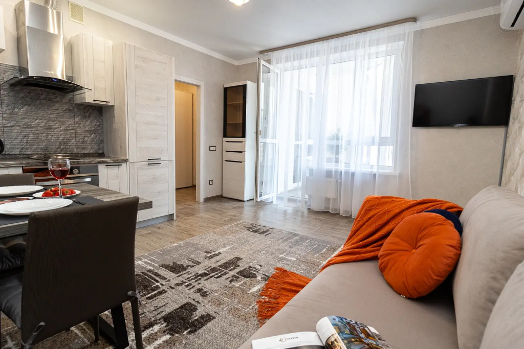 Фотография квартиры Квартира Уютная евродвушка в 5 минутах ходьбы от парка Галицкого и стадиона Ozon Арена