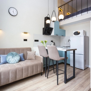 Фотография квартиры Апартаменты Двухуровневые на Рябиновой 1