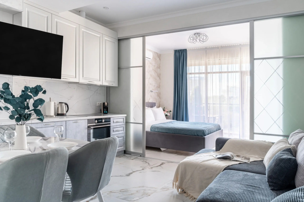 Фотография квартиры Апартаменты Red Apartments Светлана Парк Жаклин