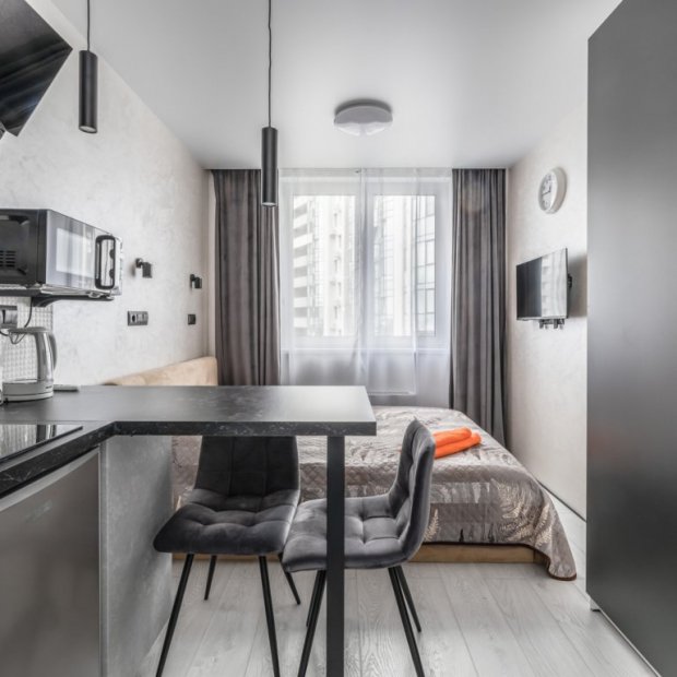 Фотографии квартиры
Апартаменты на бульваре Эйнштейна дом 4