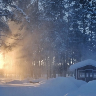 Фотография Коттеджа Шале Дом-баня Арт- Глемпинг Звезд  Россия Пермский Край  Кунгурский м/о