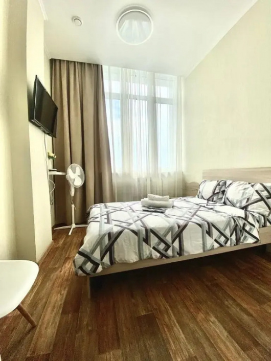 Фотографии квартиры 
            Апартаменты KrasLoft в Парк-Сити для двоих