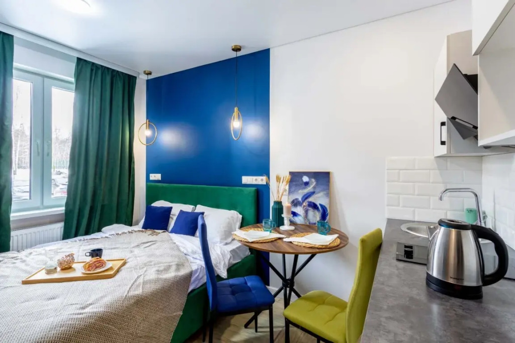 Фотография квартиры Апартаменты Студия с Кухней Дизайнерские в ЖК Наши Люди