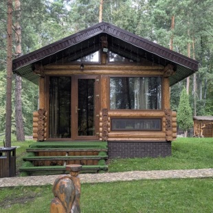 Фотография Коттеджа Частный дом Дом в лесу из сруба в Мари Эл