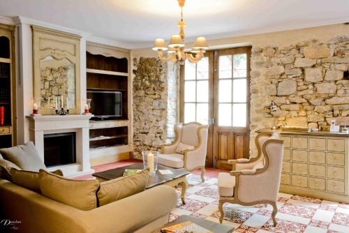 Фотография мини отеля Demeure de la Carmine, hammam, piscine chauffée