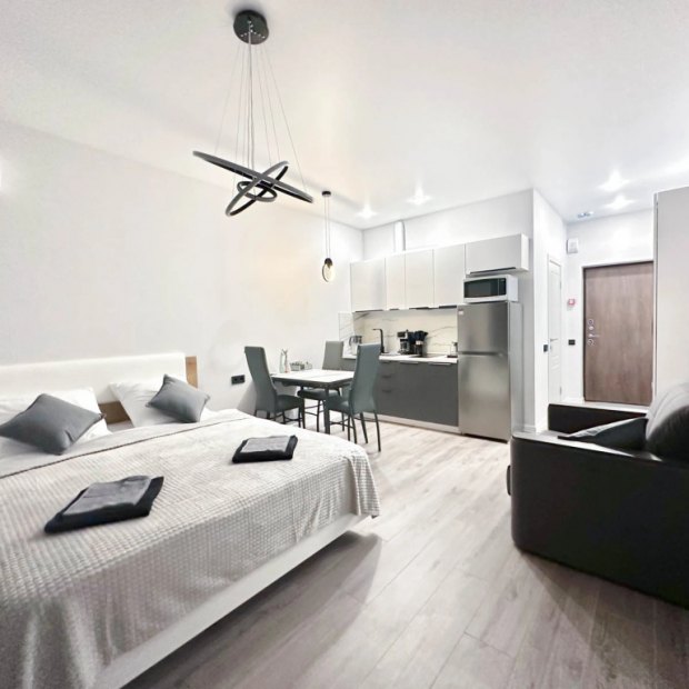 Фотографии квартиры 
            Апартаменты LS-DEEP MUSIC с видом на море с 13 этажа