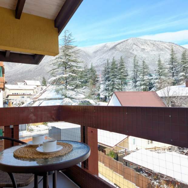 Фотографии квартиры 
            Квартира С видом на главный Кавказский хребет с Алисой