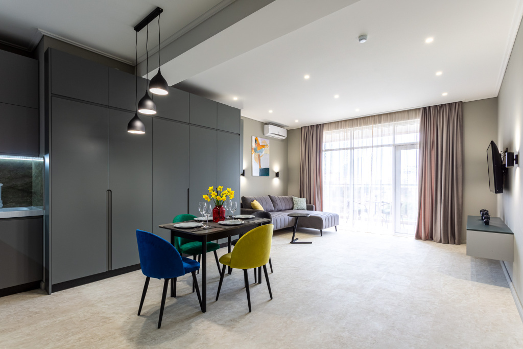 Фотография квартиры Апартаменты Red Apartments Светлана Парк Моника