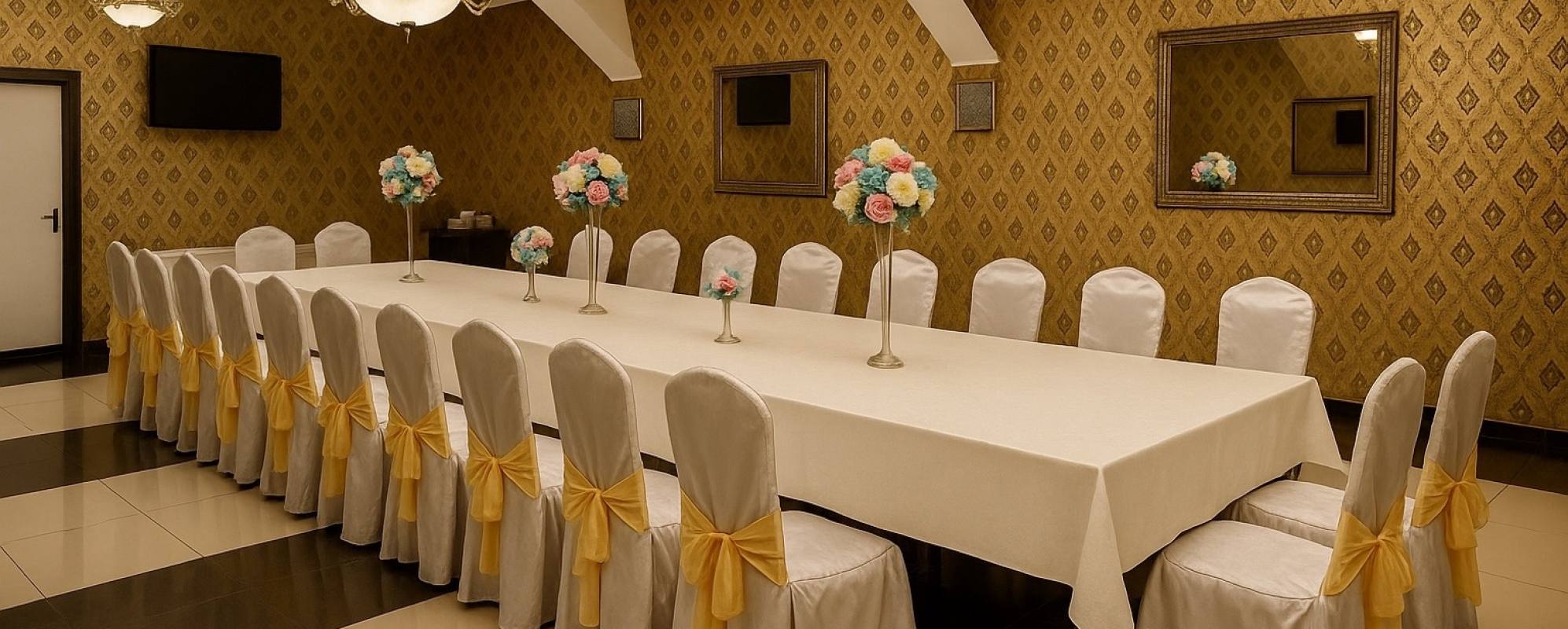 Фотографии банкетного зала Золотой зал Хуторок