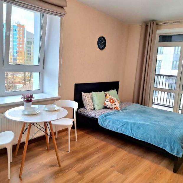 Фотографии квартиры 
            Апартаменты Студия Рядом с Рекой Камой