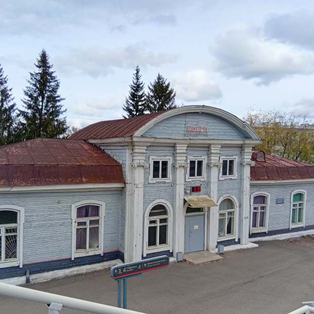 Фотография транспортного узла Станция Можга