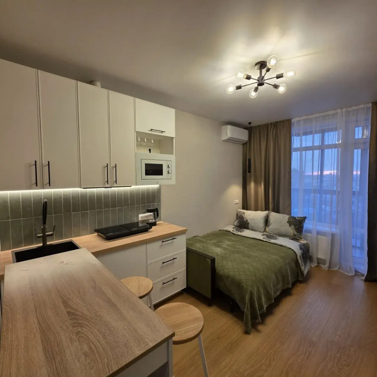 Фотография квартиры Апартаменты Уютная студия рядом с Центральным автовокзалом города Воронежа ждёт Вас