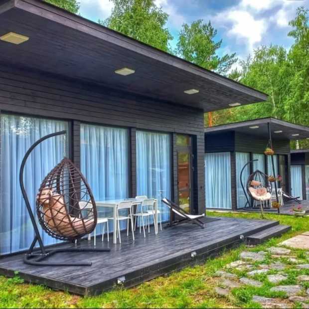 Фотографии Коттеджа 
            Шале Домики Алтая