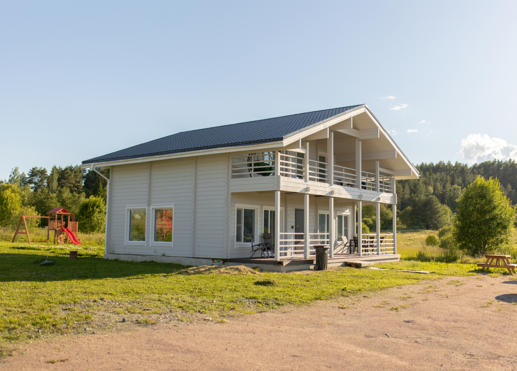 Фотография Коттеджа Частный Дом Полярная Станция Серый