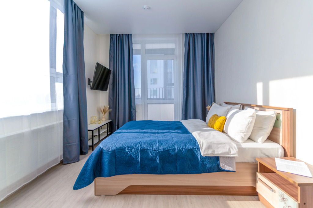 Фотография квартиры Апартаменты Stepanenkov с Угловой Спальней и Видом на Город на Фрунзе 31