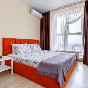 Фотография квартиры Апартаменты с видом с 70 метров, который сведет с ума  Панорамный балкон Lounge зона