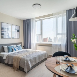 Фотография квартиры Квартира Стильная светлая студия  в ЖК Студия Парк