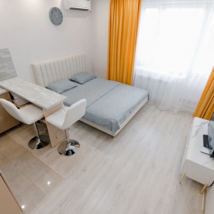 Фотография квартиры Квартира Красивая Нежная Студия со Всеми Удобствами