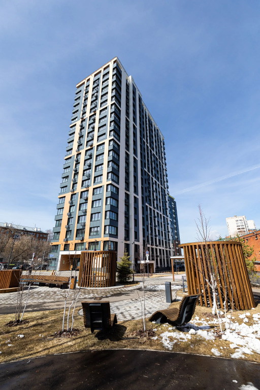 Фотография квартиры Квартира с красивым видом на город ЖК Уникум Новаторов 8а