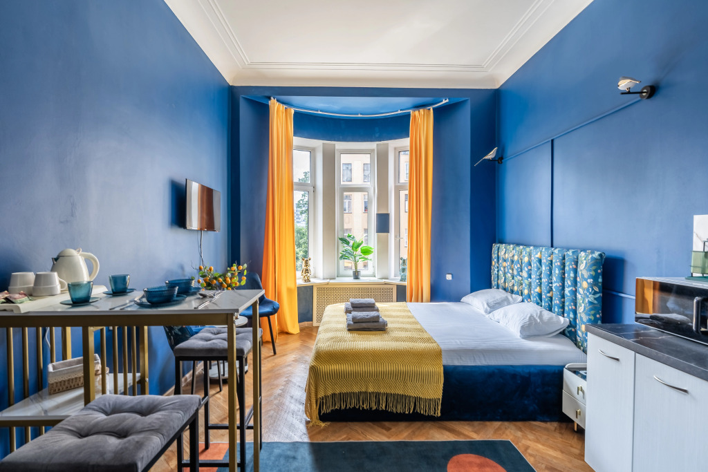 Фотография квартиры Апартаменты ВО 14/65 Синий свет