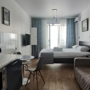 Фотография квартиры Квартира cтудия на 1-й Пионерской 82