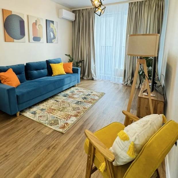 Фотографии квартиры 
            Апартаменты Добрый дом в центре Уфы с видом на реку Белая