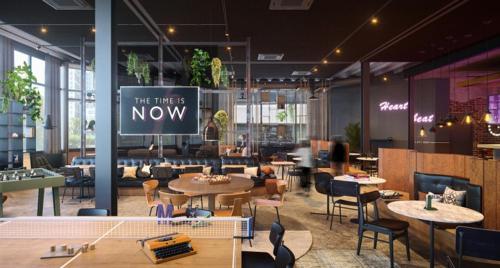 Фотография гостиницы Moxy Amsterdam Schiphol Airport