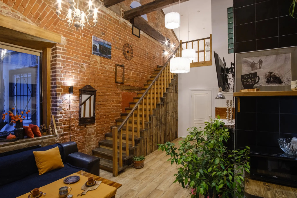 Фотография квартиры Апартаменты LOFT Холл у Кремля с четырьмя комнатами