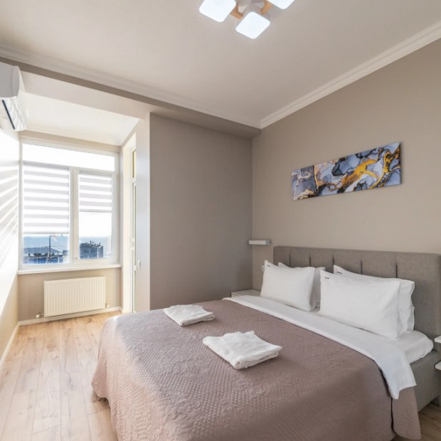 Фотографии квартиры 
            Апартаменты Red Apartments Атлант