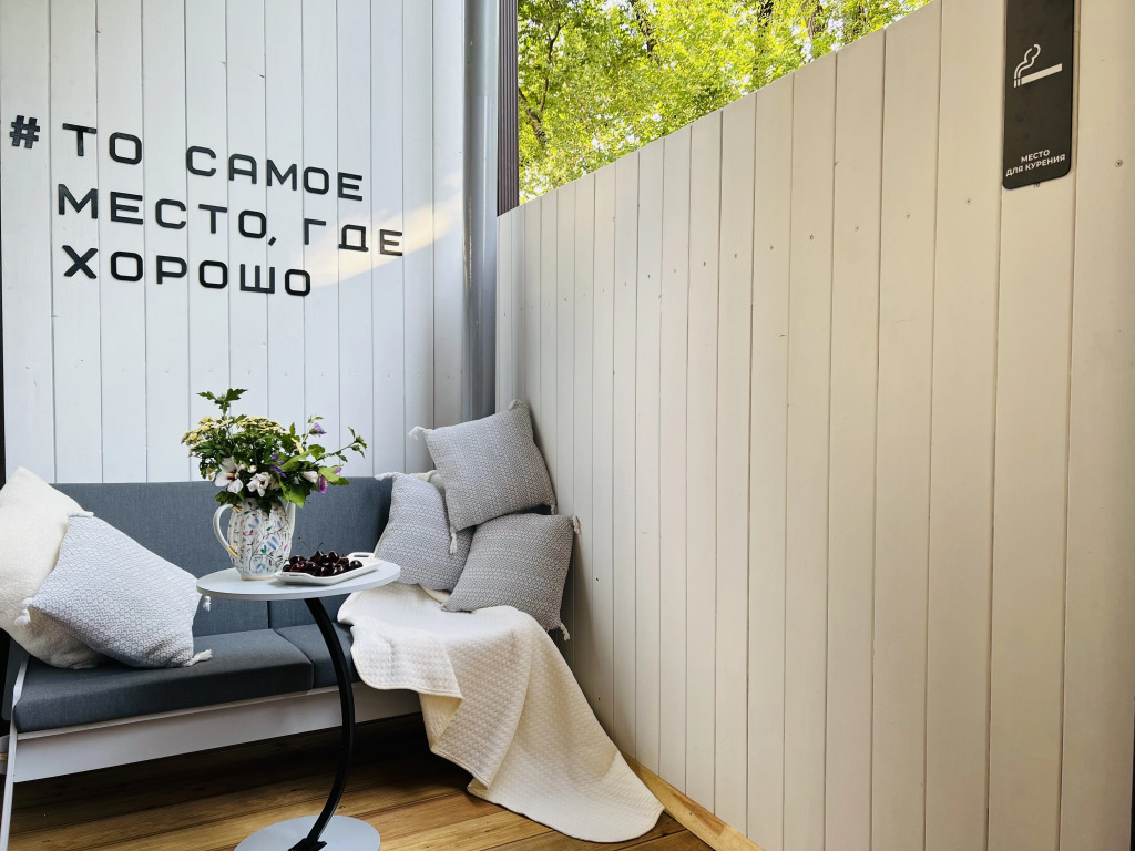 Фотография квартиры Апартаменты Pinterest с террасой для уютных вечеров, пр. Калинина 38 (3)