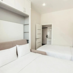 Фотография квартиры Апартаменты Red Apartments Арт Лайт Сити Апартамент Вестон