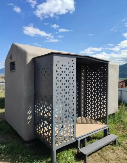 Фотографии Коттеджа 
            Частный дом Двухместный модульный дом "Дикий Ёж"