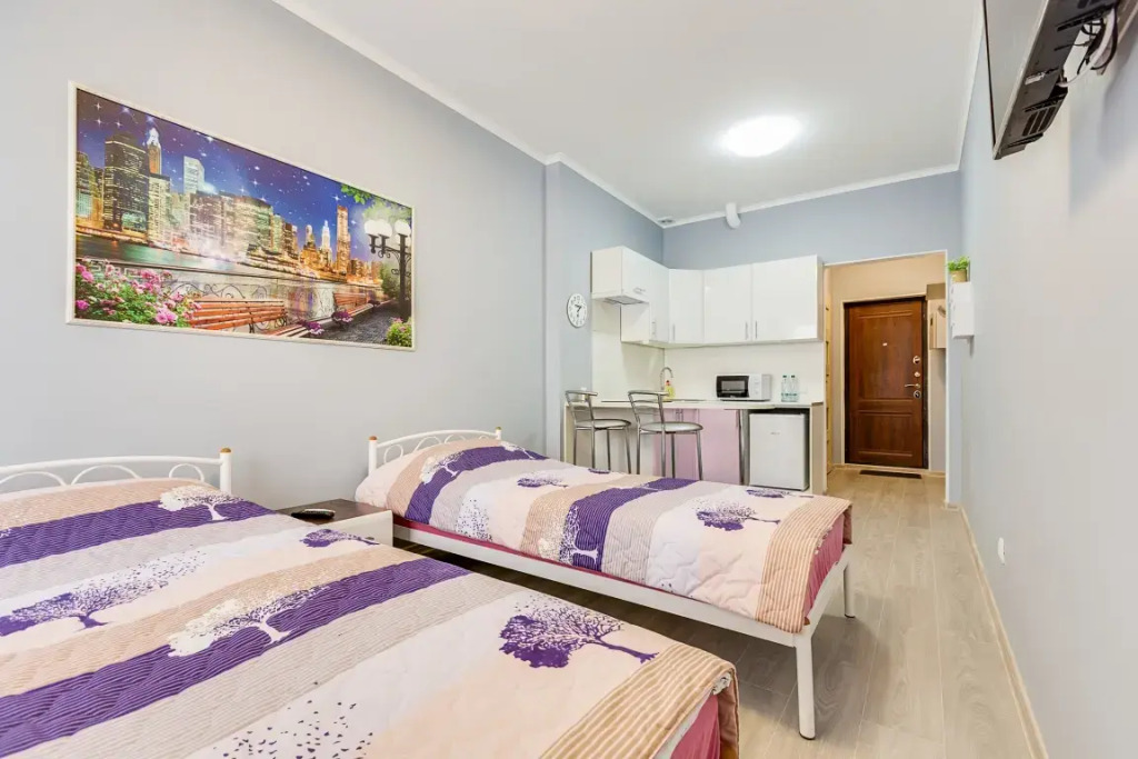 Фотография квартиры Апартаменты Никольские улучшенная студия