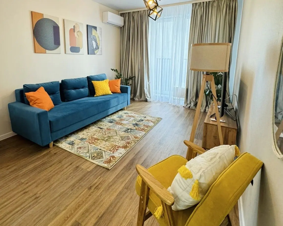 Фотография квартиры Апартаменты Добрый дом в центре Уфы с видом на реку Белая