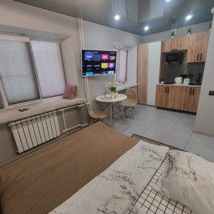 Фотография квартиры Апартаменты потрясающая студия напротив Политеха терминала в центре Нефтяников