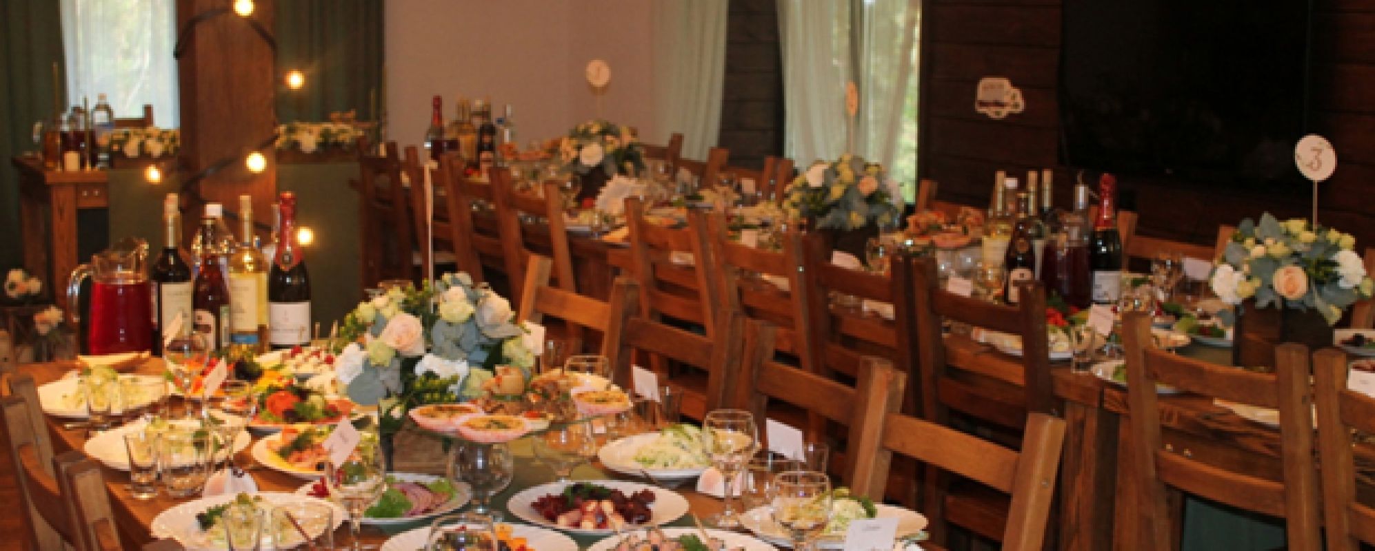 Фотографии банкетного зала Шале