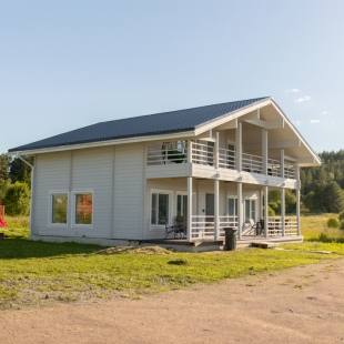 Фотография Коттеджа Частный Дом Полярная Станция Серый