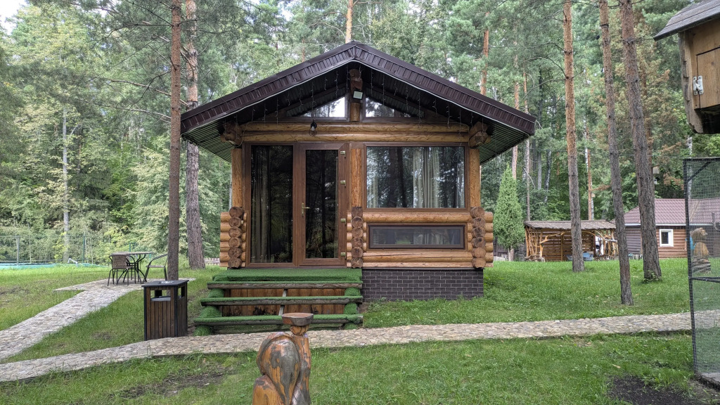 Фотография Коттеджа Частный дом Дом в лесу из сруба в Мари Эл