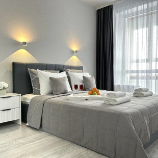 Фотография квартиры Апартаменты FSF Уютная Евродвушка в Цветах Башкирии (Мега, М5, аэропорт)