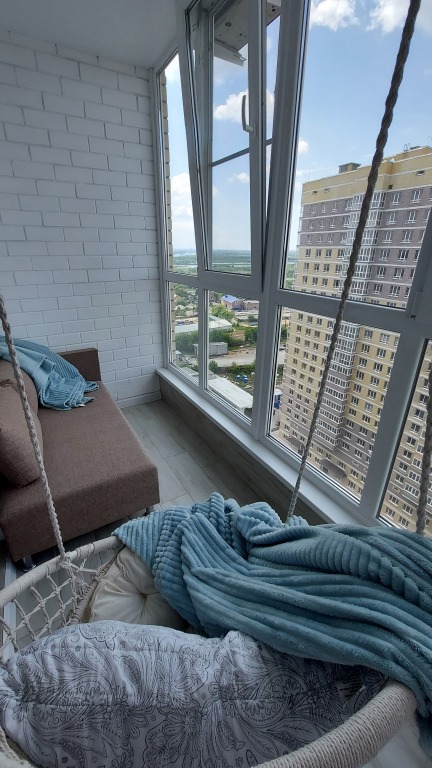 Фотография квартиры Апартаменты студия с видом на Дон с 17 этажа