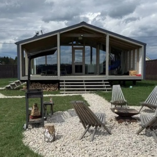 Фотография Коттеджа Частный Дом большой с панорамными окнами в престижном поселке