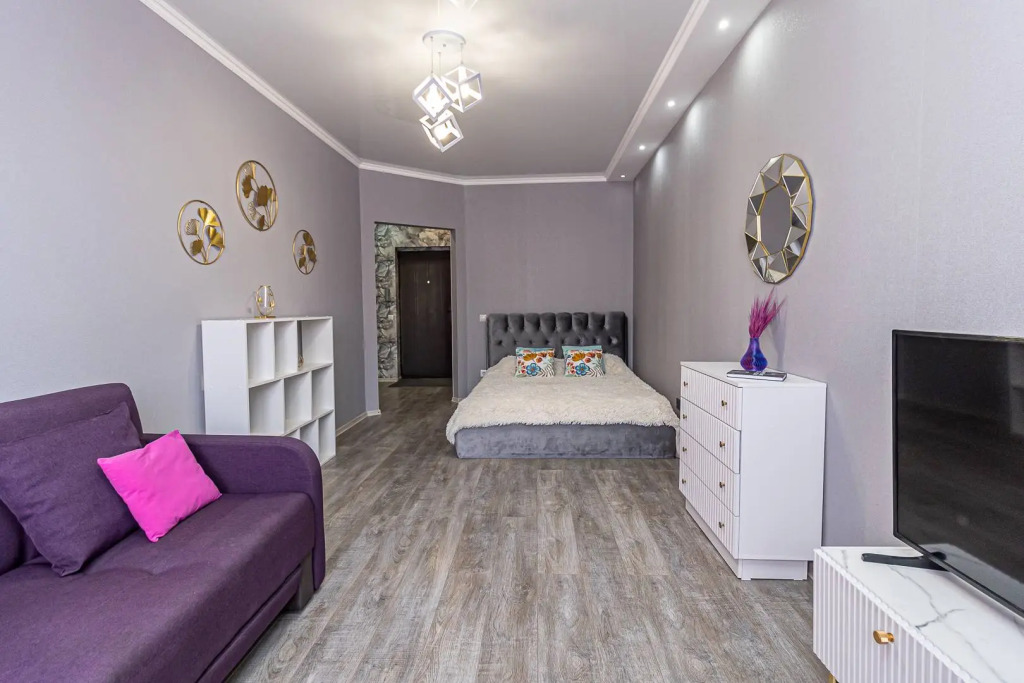 Фотография квартиры Квартира С Фиолетовом Стиле