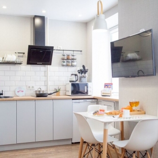 Фотография квартиры Квартира Студия Фламинго в Самом Сердце Города