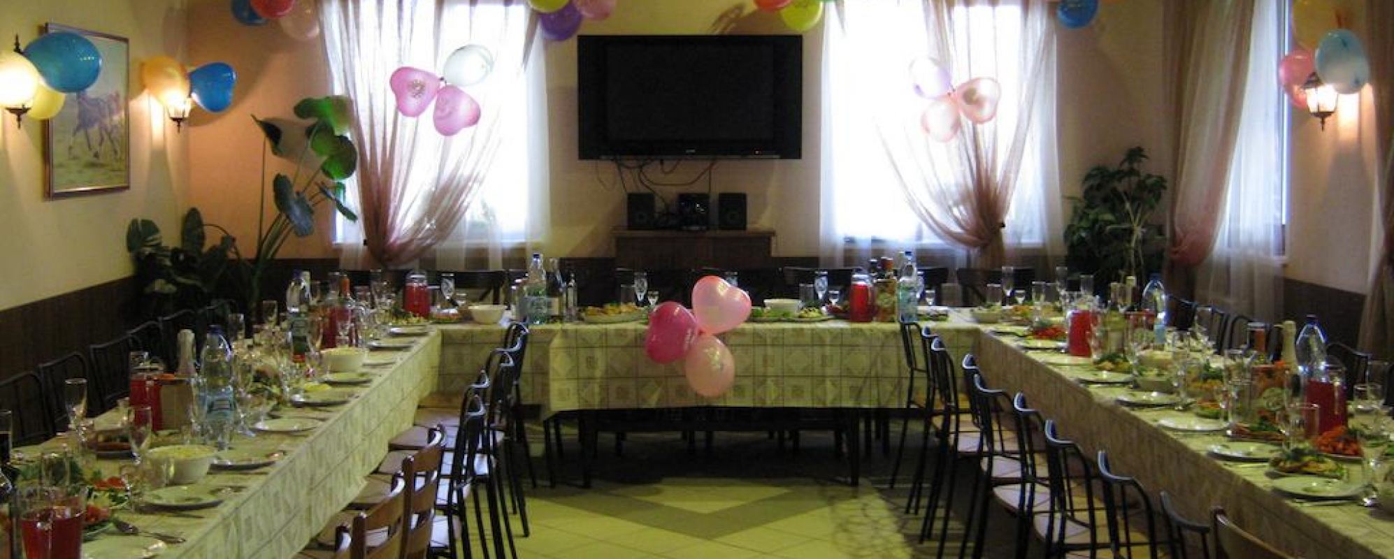 Фотографии банкетного зала Раздолье