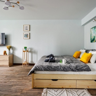 Фотография квартиры Апартаменты Butyrsky Cozy with Terrace, Parking and King-size Bed