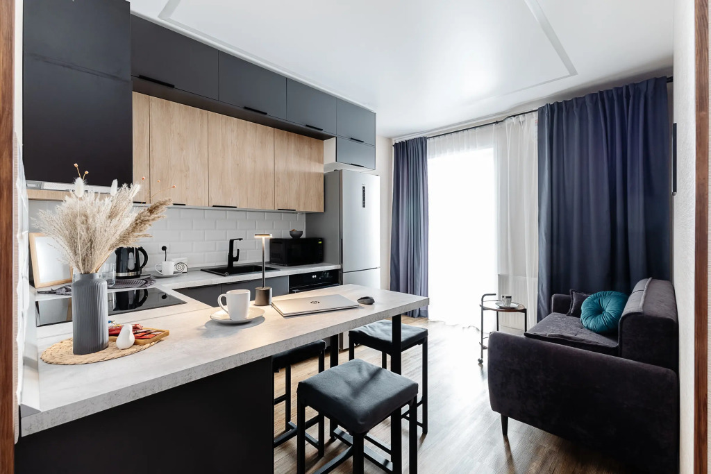 Фотография квартиры Квартира 1-к. Комфорт-класса 38 м² 2 Кровати