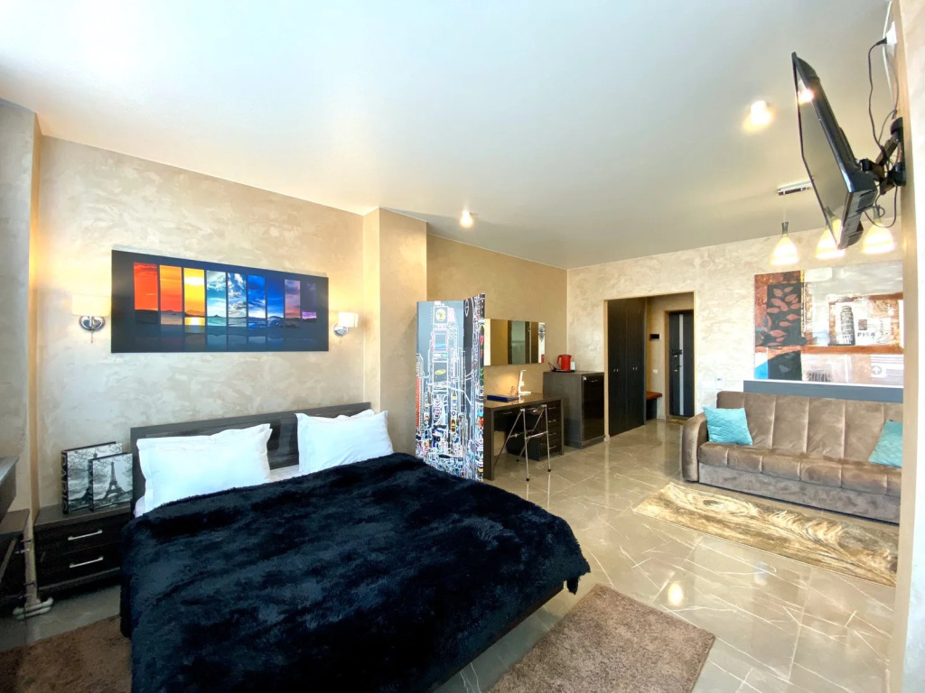 Фотография квартиры Апартаменты Акваделюкс с видом на бассейн N201