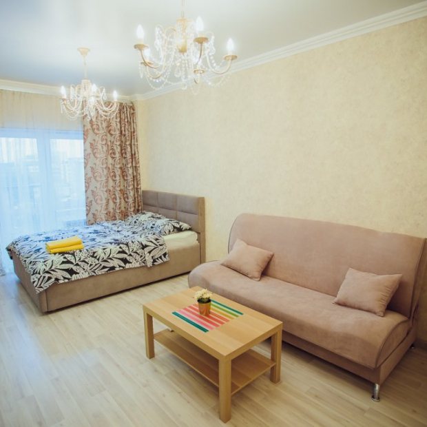 Фотографии квартиры
Апартаменты на Октябрьской Революции 27