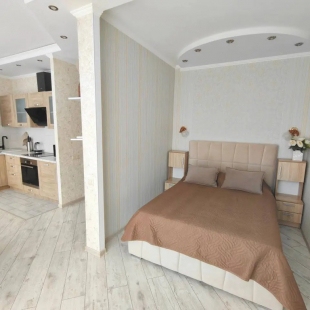 Фотография квартиры Апартаменты с панорамным видом на реку и вечерний Сочи от LetoApart