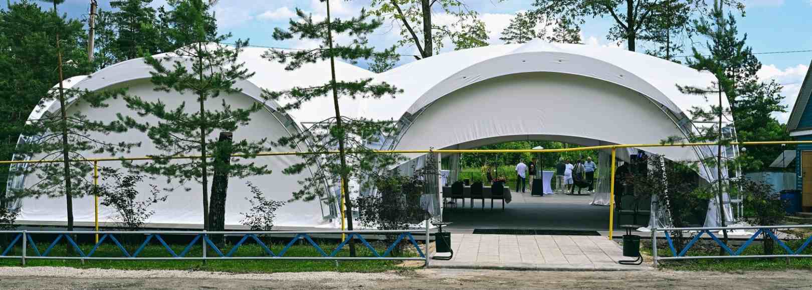 Фотография банкетного зала Аренда шатра